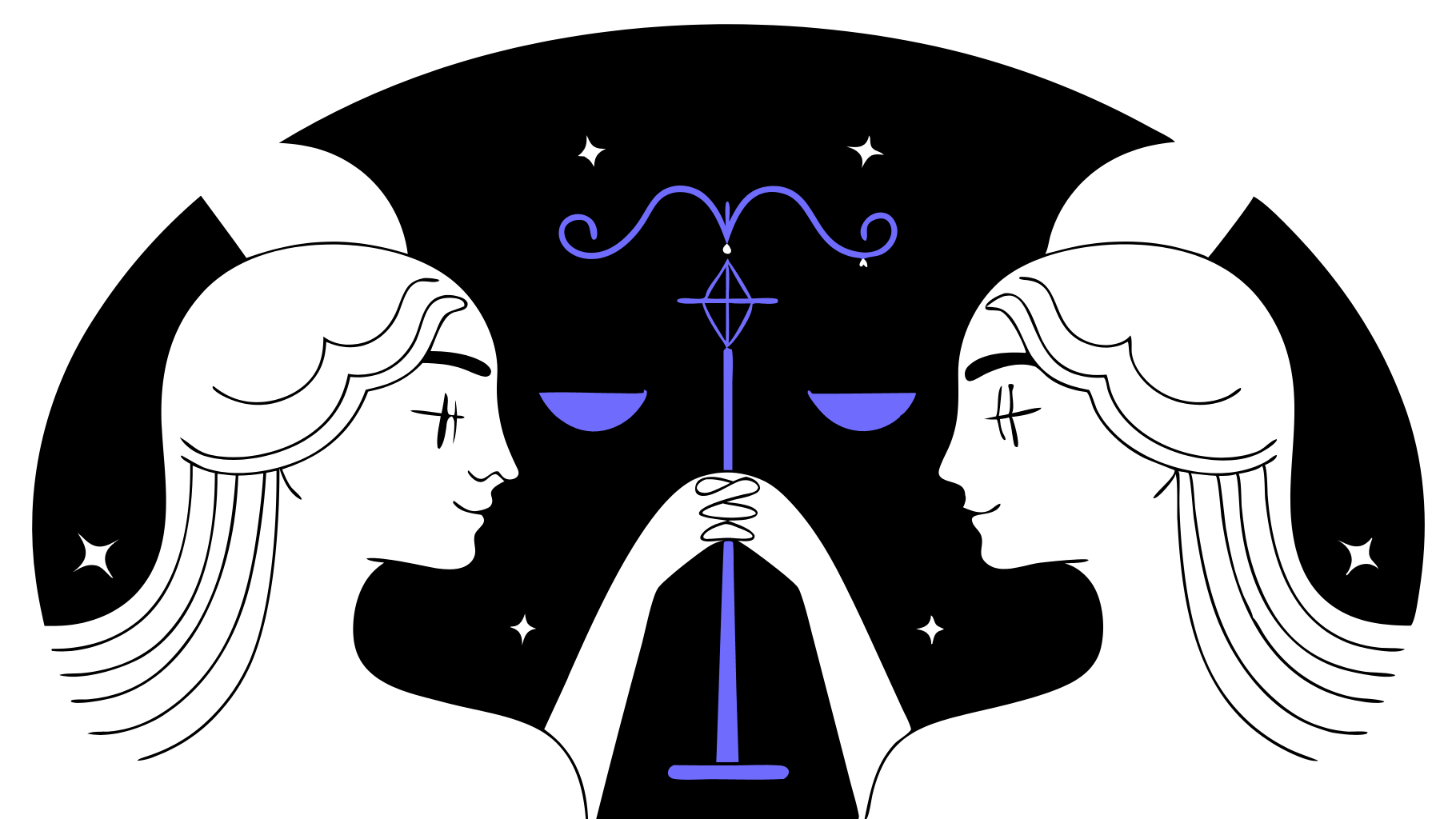 Icona del segno zodiacale Gemelli