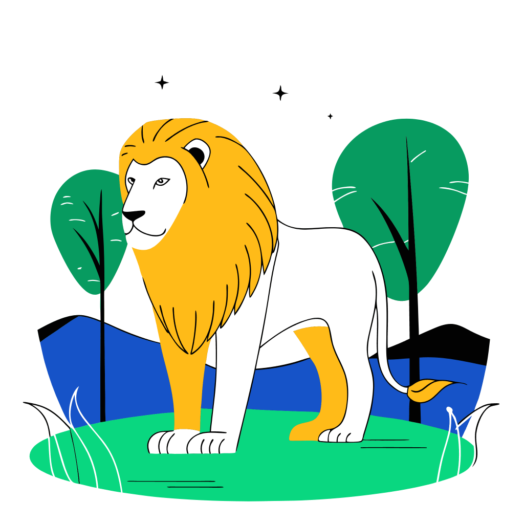 Immagine del segno zodiacale Leone